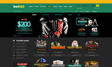 Bet 365 casino website
