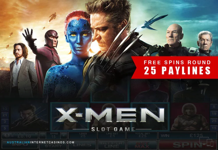 X Men Marvel Slot Game