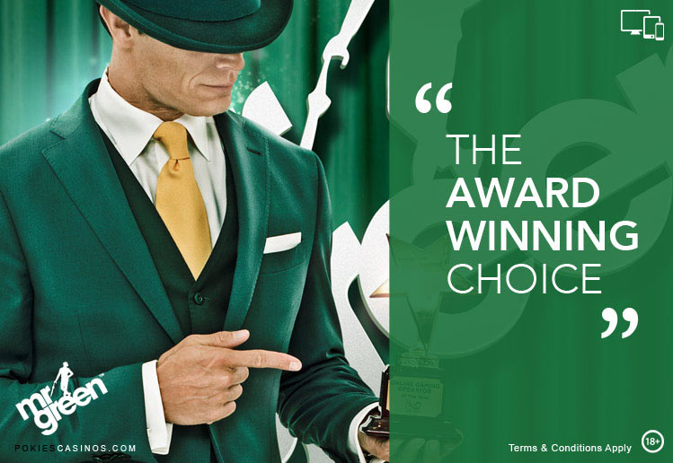 Mr Green Wins Multiple Awards | Pokies Casinos