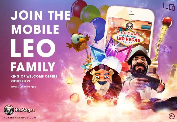 Leo Vegas Casino Mobile Leo Vegas Popular Casino Bonus