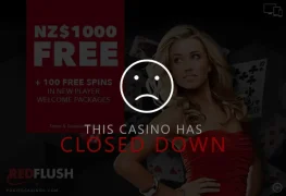 NZ1000 Welcome Bonus Red Flush Casino