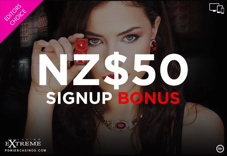 Casino Extreme NZ$50 Signup Bonus