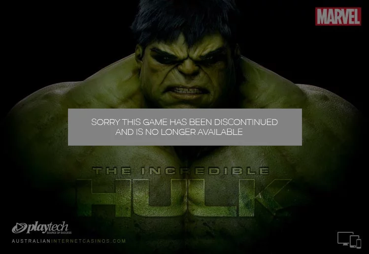 The Incredible Hulk Pokie Game The Incredible Hulk