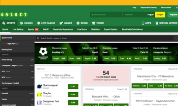 Unibet Sports Betting