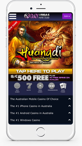 crazy vegas casino mobile play