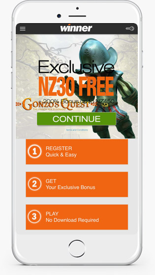 Winner Casino mobile play