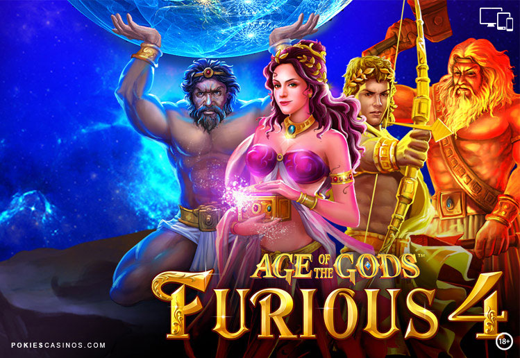 Furious 4 Age Of The Gods Playtech Pokie