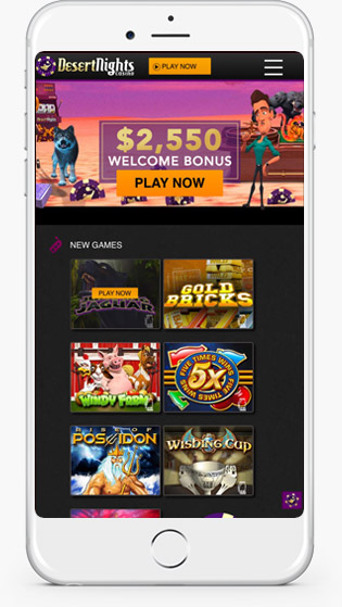 Desert Nights Casino mobile play