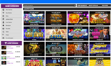 21 Prive Casino jackpot games