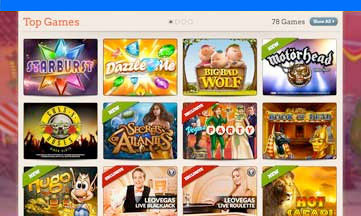 Leo Vegas casino jackpot games