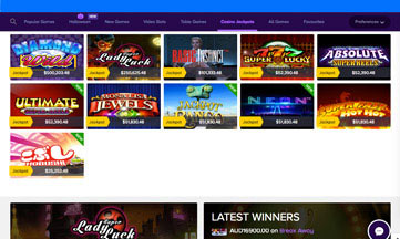 Wild Jackpots jackpot games
