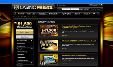 Casino Midas casino jackpot games
