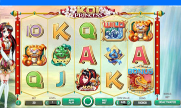 Koi Princess Bonus Game