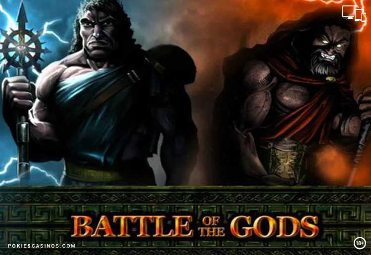 Battle of the gods popular pokie