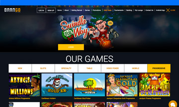 Casino Brango jackpot games