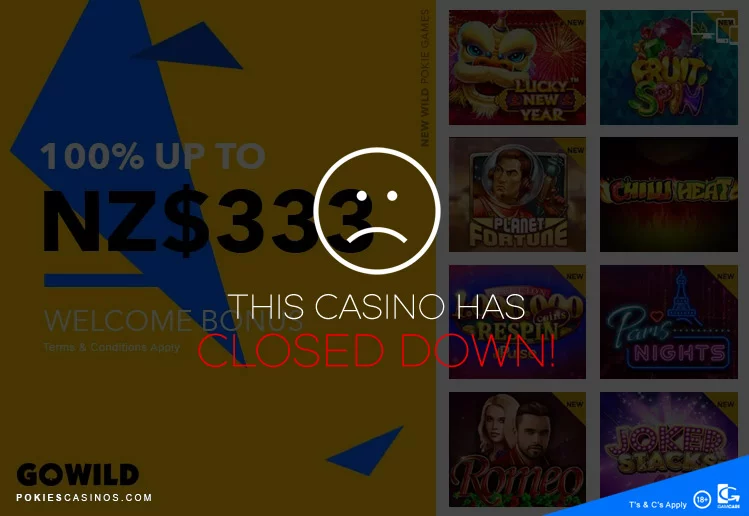 Go Wild Casino Go Wild casino Player Welcome Bonus