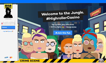 High Roller Casino official website