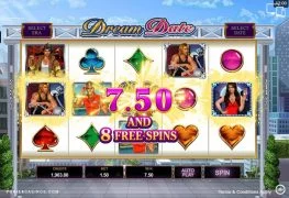 Dream Date Free Spins Pokie