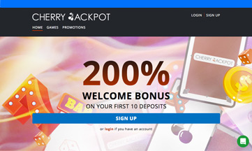 Cherry Jackpot Casino official website