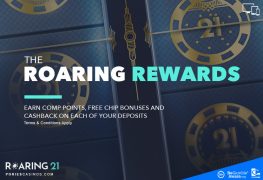 roaring21 casino rewards