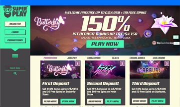 Mr Superplay Casino website