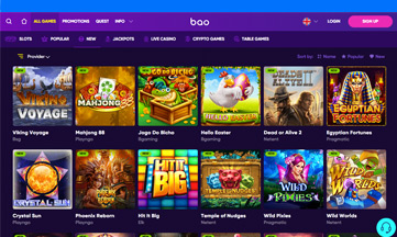 Bao Casino new games