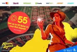 free slot spins on fortune legends