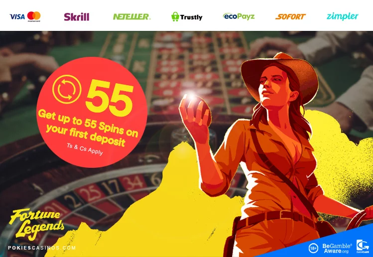 free slot spins on fortune legends