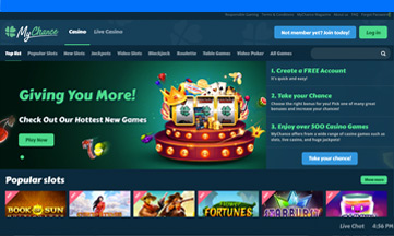 MyChance Casino official website