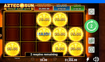 Aztec Sun Hold and Win