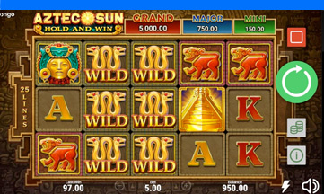 Aztec Sun Hold and Win
