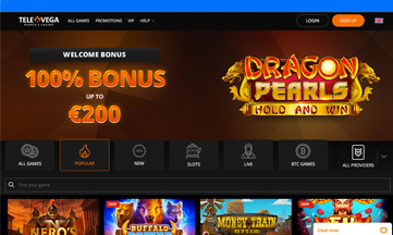 TeleVega Casino official website
