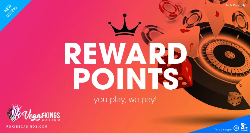 vegaskings casino reward points as a new player vegaskings casino reward points as a new player