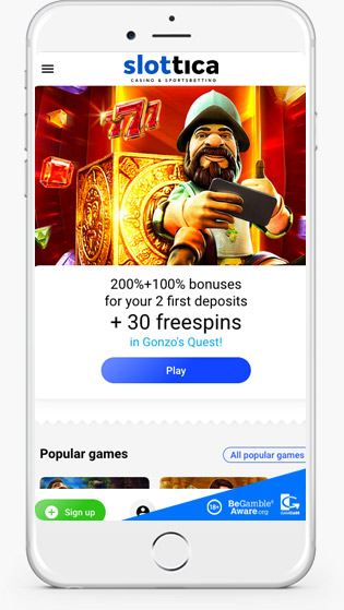 Slottica mobile play