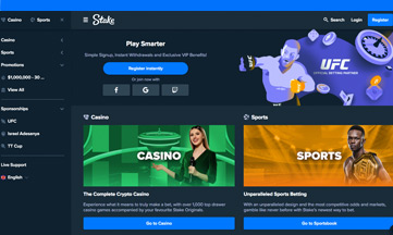 Stake official website