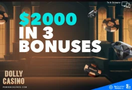 dolly casino $2000 in 3 bonuses