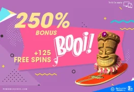 booi casino bonus and free spins